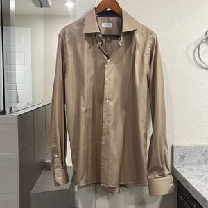 Eton tan dress shirt